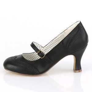Swing Maryjane Wingtip High Heel Pin Up Shoes